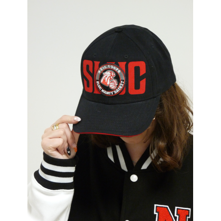 Casquette SLUC Noir & Rouge