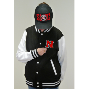 Veste Mixte Teddy - Noir & Blanche