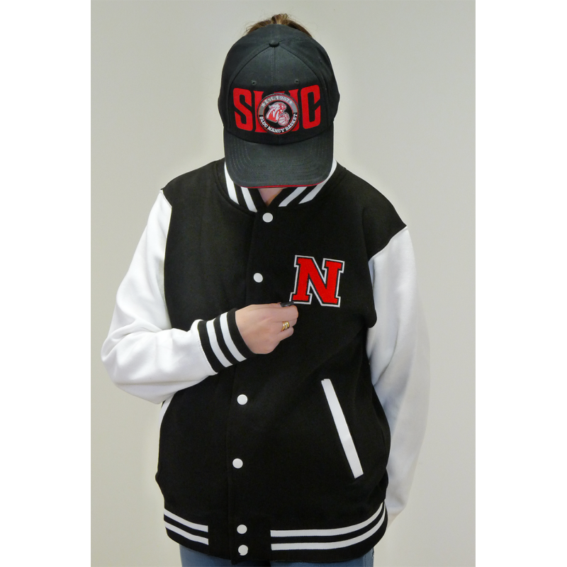 Veste Mixte Teddy - Noir & Blanche